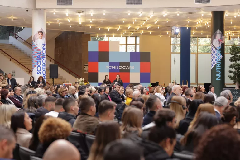 Συμμετοχή του Ε.Κ.Κ.Α. στο συνέδριο «Advancing Childcare Reforms: Exploring the EU Child Guarantee Framework», στα Τίρανα _